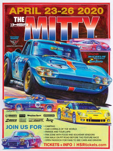 2021 The Mitty - Corvette - Original Art