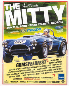 The Mitty 2008 Poster Original Art - Cobra