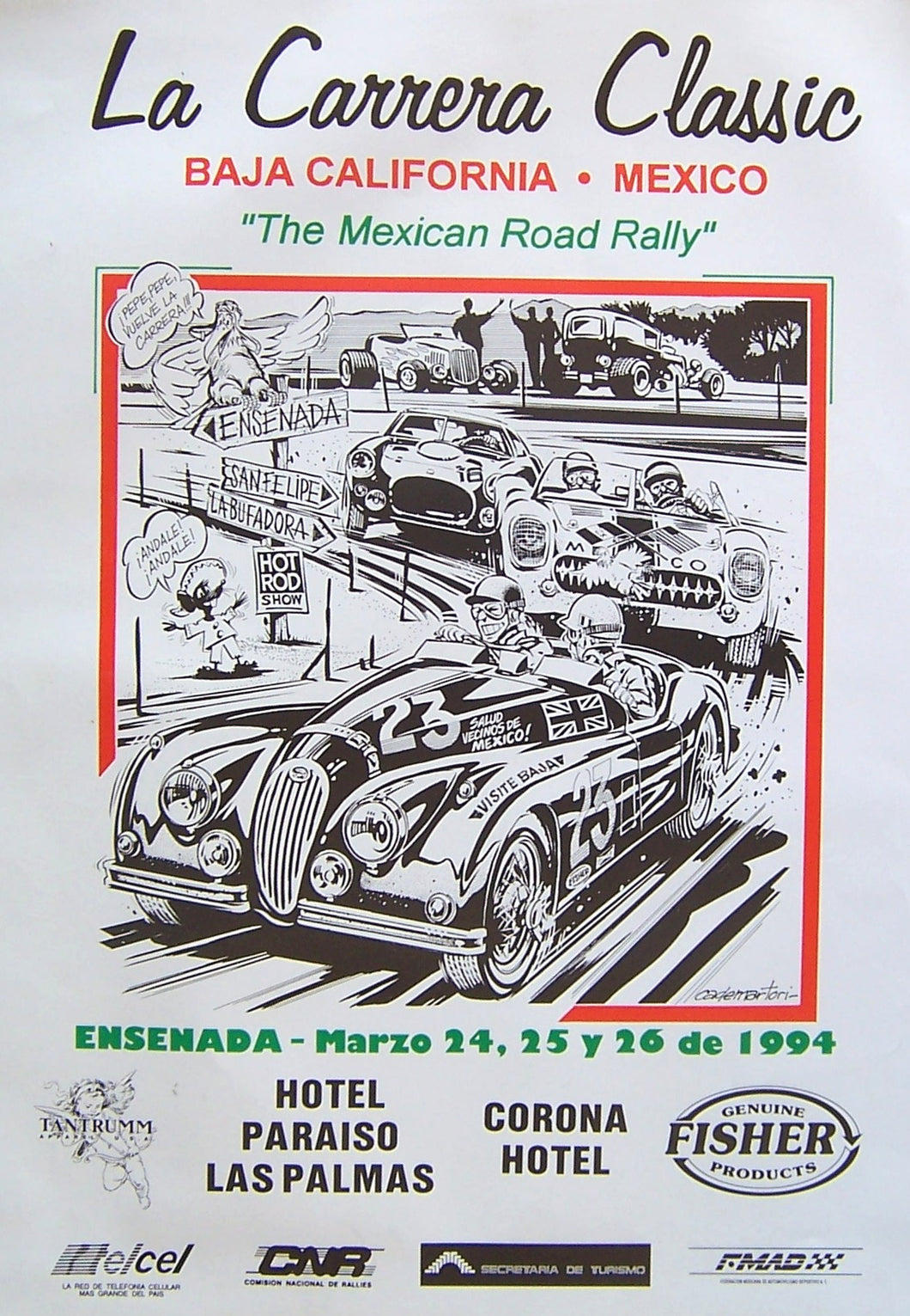 Mexico- La Carrera Classic 1994 Poster