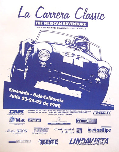 Mexico- La Carrera Classic 1998- Poster