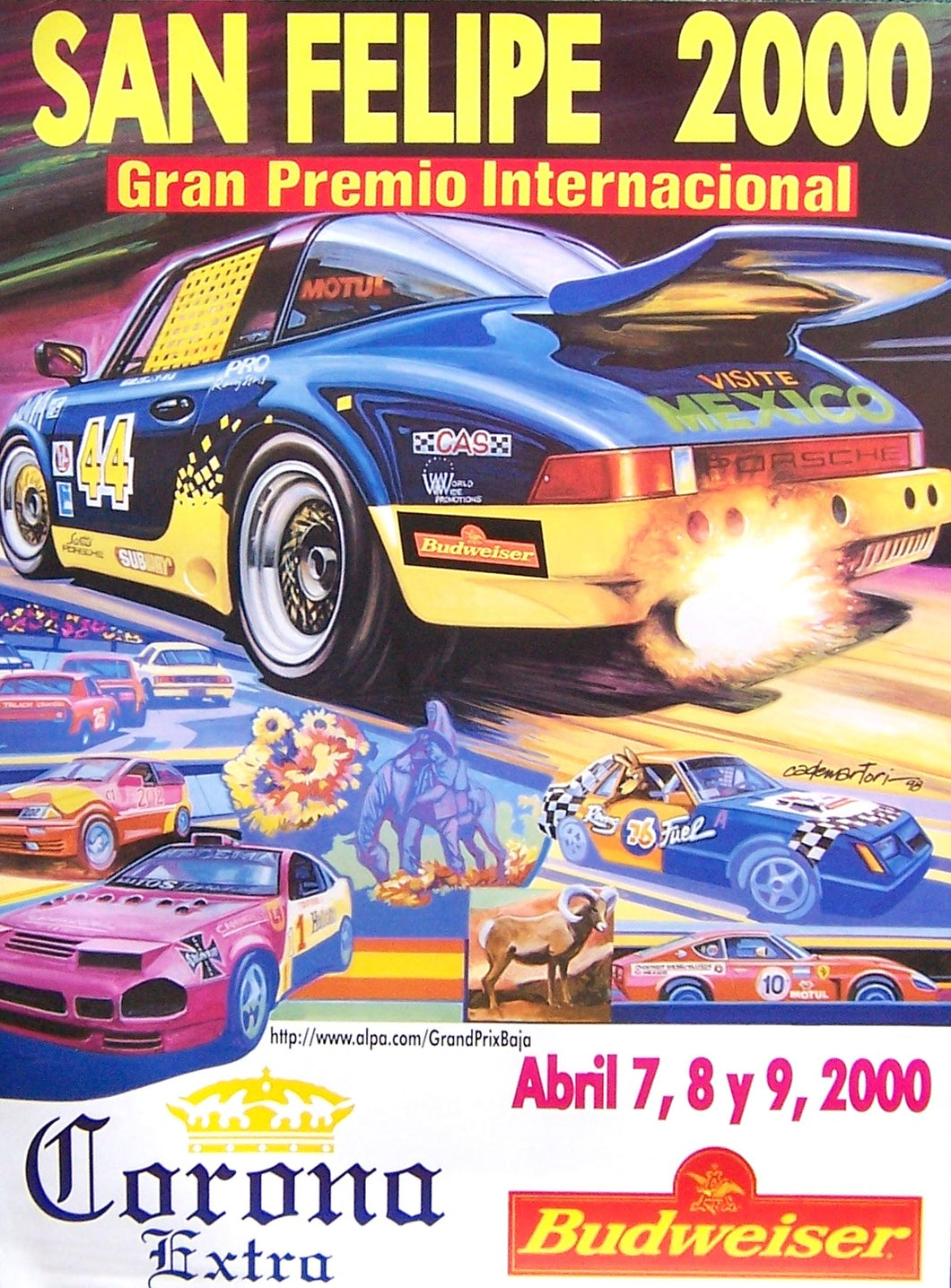 Mexico - San Felipe GP 2000 Poster