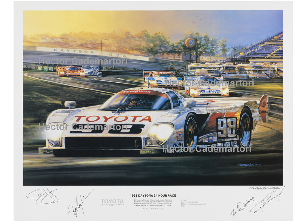Daytona 24 Hr 1993 , All American Racers Eagle-Toyota GTP Limited Edition