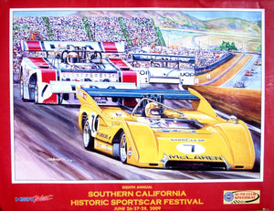 2009 HSR-West Historics- Fontana- Revson-McLaren Can-Am