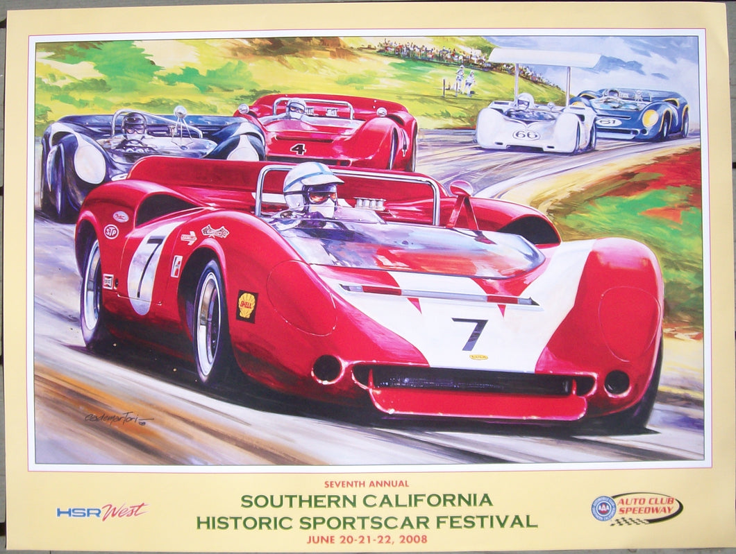 2008 HSR-West Historics - Fontana- John Surtees-Can-Am