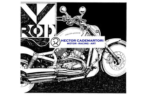 Cycle World - Harley-Davidson V-Rod - Original Art