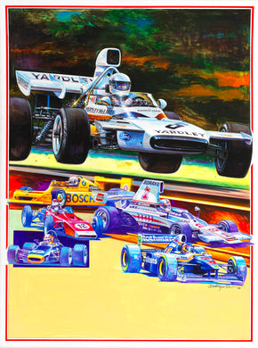 2014 The Mitty Poster McLaren Original Art