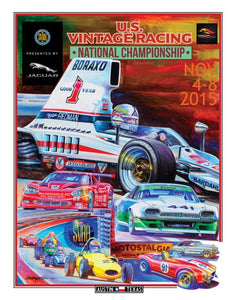 2015 SVRA Vintage at COTA Poster-Redman