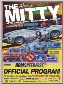 2012 The Mitty Poster Triumph/MG Original Art