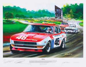 "ZEAL" -John Morton -BRE Datsun 240Z Limited Edition