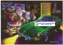 Load image into Gallery viewer, Datsun Christmas Card- &quot;Zeason&#39;s Greetings&quot;